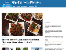 Tablet Screenshot of charlotteobserver.com
